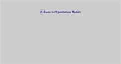 Desktop Screenshot of organizations.gallaudet.edu